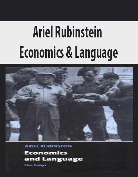 Ariel Rubinstein – Economics & Language