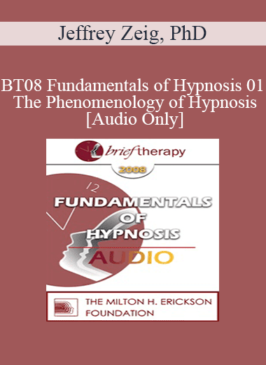 [Audio Download] BT08 Fundamentals of Hypnosis 01 - The Phenomenology of Hypnosis - Jeffrey Zeig
