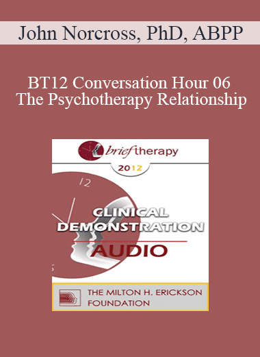 [Audio Download] BT12 Conversation Hour 06 - The Psychotherapy Relationship: What Works - John Norcross