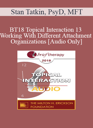 [Audio Download] BT18 Topical Interaction 13 - Working With Different Attachment Organizations - Stan Tatkin