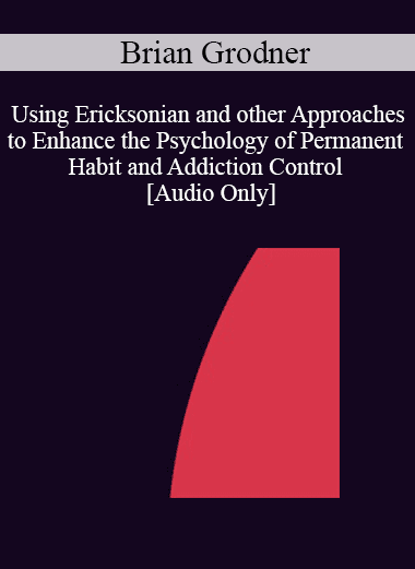 [Audio Download] IC04 Workshop 42 - Using Ericksonian and other Approaches to Enhance the Psychology of Permanent Habit and Addiction Control - Brian Grodner