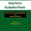 Cheng-Few Lee – Encyclopedia of Finance