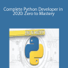 Complete Python Developer in 2020: Zero to Mastery