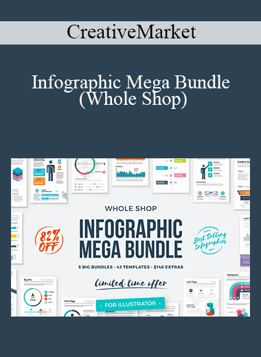 CreativeMarket - Infographic Mega Bundle (Whole Shop)