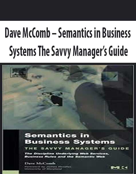 Dave McComb – Semantics in Business Systems The Savvy Manager’s Guide