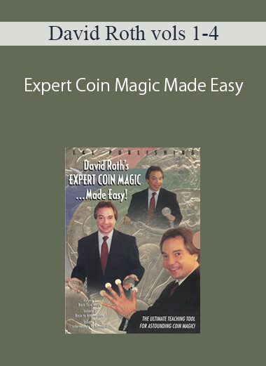 [Download Now] Expert Coin Magic Made Easy by David Roth vols 1-4