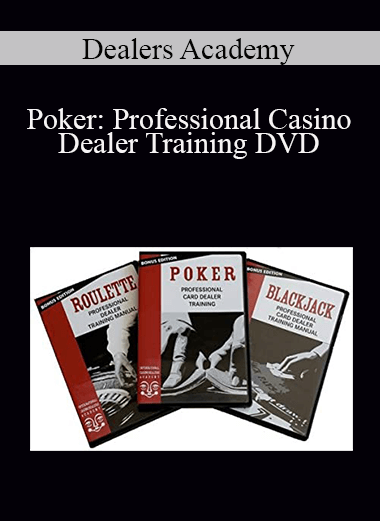Dealers Academy - Poker: Professional Casino Dealer Training DVD