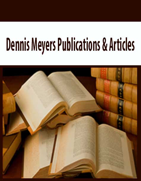 Dennis Meyers Publications & Articles