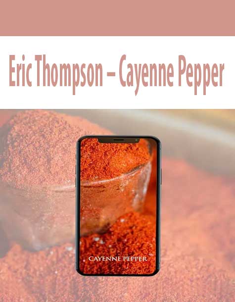 [Pre Order] Eric Thompson – Cayenne Pepper