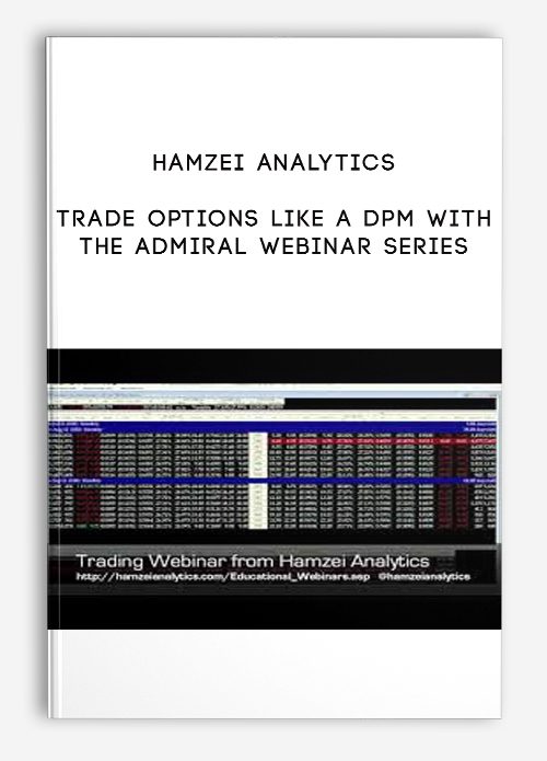 Hamzei Analytics – Trade Options Like a DPM with The Admiral Webinar Series