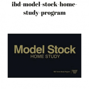 [Download Now] IBD Model Stock Home Study Program