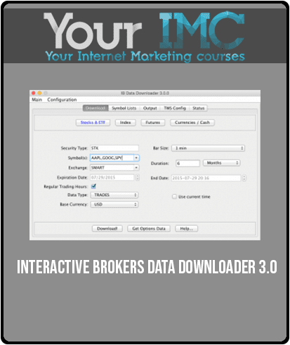 Interactive Brokers Data Downloader 3.0