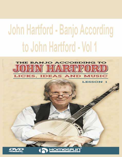 [Pre-Order] John Hartford - Banjo According to John Hartford - Vol 1