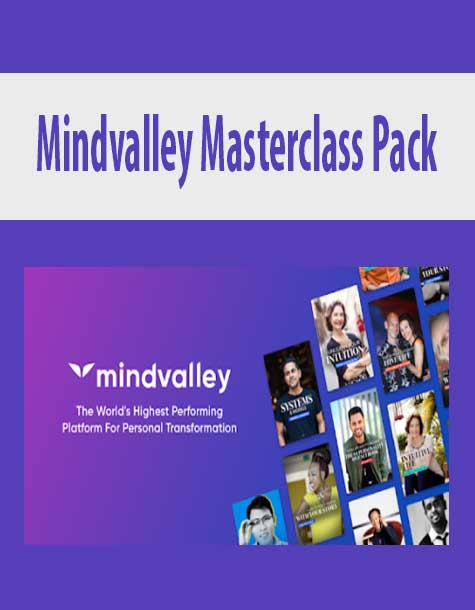 [Download Now] Mindvalley - Masterclass Pack