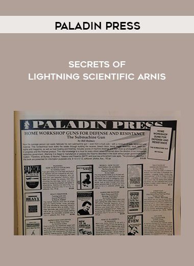 Secrets of Lightning Scientific Arnis - Paladin Press