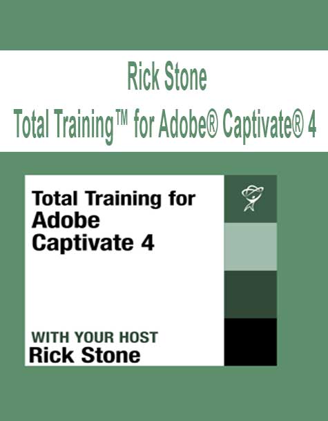 [Pre-Order] Rick Stone - Total Training™ for Adobe® Captivate® 4