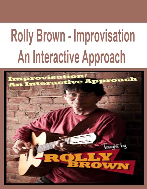[Pre-Order] Rolly Brown - Improvisation - An Interactive Approach
