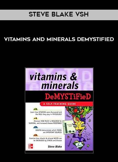 Steve Blake VSH Vitamins and Minerals Demystified (2007)