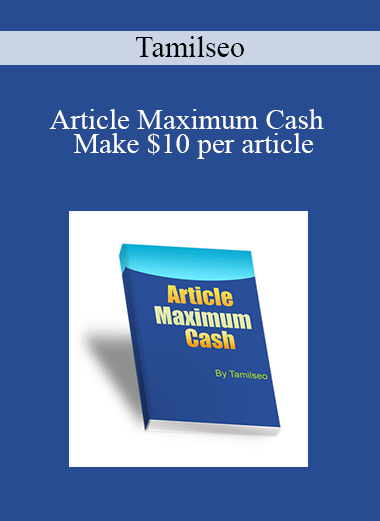 Tamilseo - Article Maximum Cash - Make $10 per article