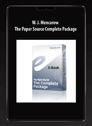 [Download Now] W. J. Mencarow - The Paper Source Complete Package