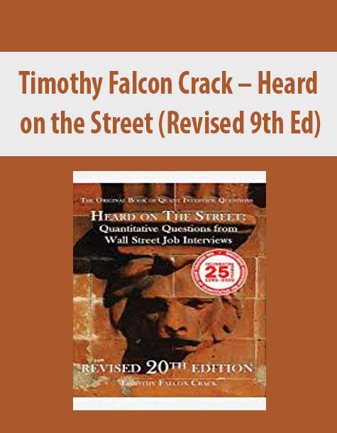 Timothy Falcon Crack – Heard on the Street (Revised 9th Ed)