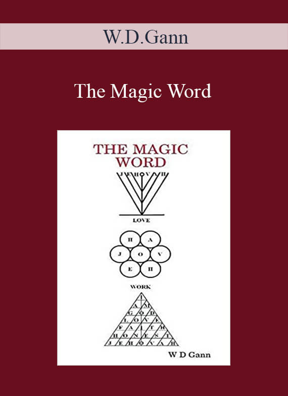 [Download Now] W.D.Gann – The Magic Word
