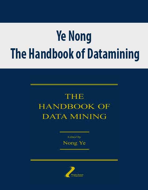 Ye Nong – The Handbook of Datamining
