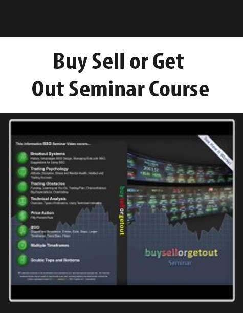 Buy Sell or Get Out Seminar Course