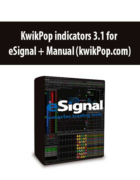 KwikPop indicators 3.1 for eSignal + Manual (kwikPop.com)