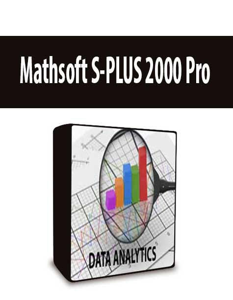 Mathsoft S-PLUS 2000 Pro