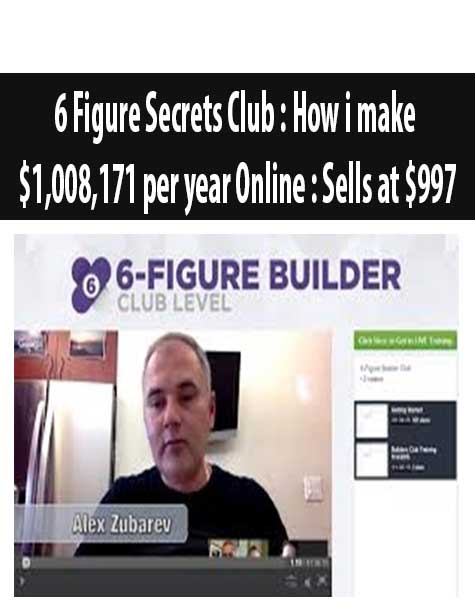 6 Figure Secrets Club : How i make $1