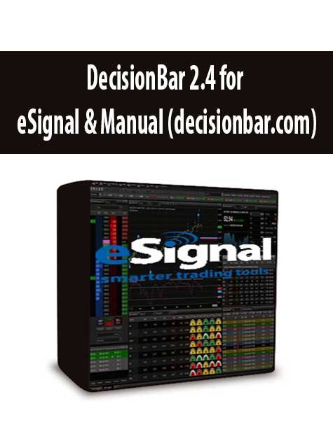 DecisionBar 2.4 for eSignal & Manual (decisionbar.com)