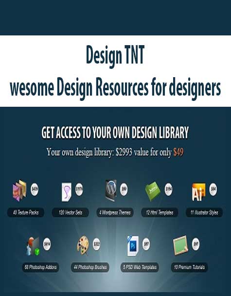 Design TNT – Awesome Design Resources for designers