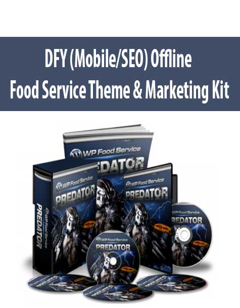 DFY (Mobile/SEO) Offline Food Service Theme & Marketing Kit