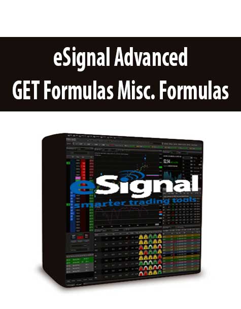 eSignal Advanced GET Formulas Misc. Formulas