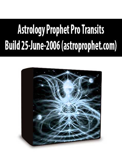 Astrology Prophet Pro Transits Build 25-June-2006 (astroprophet.com)