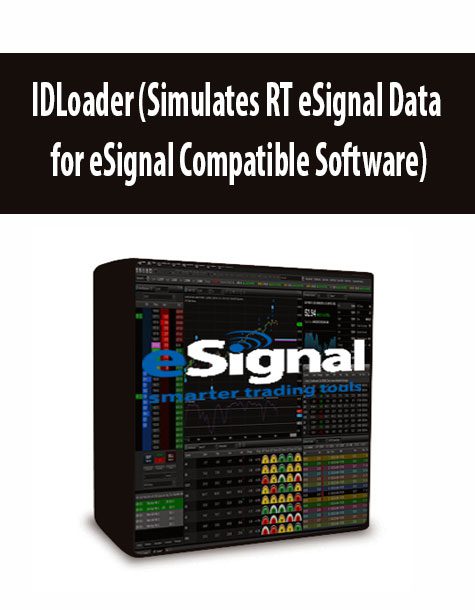 IDLoader (Simulates RT eSignal Data for eSignal Compatible Software)