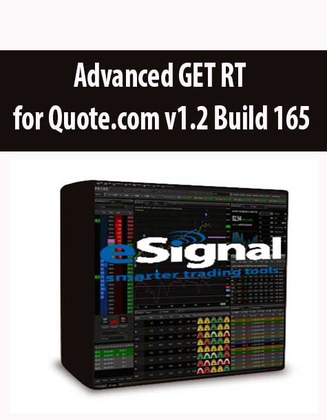 Advanced GET RT for Quote.com v1.2 Build 165