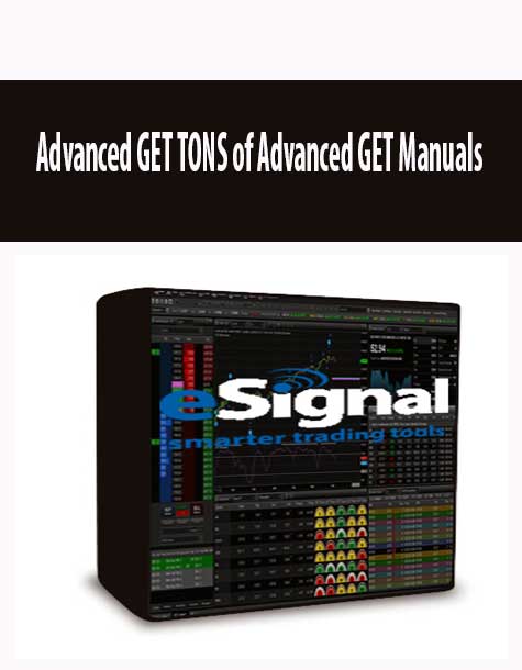 Advanced GET TONS of Advanced GET Manuals