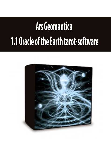 Ars Geomantica 1.1 Oracle of the Earth tarot-software