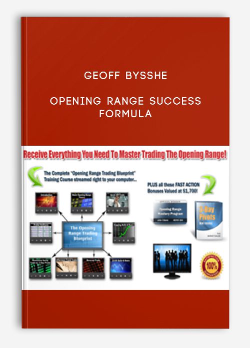 [Download Now] Geoff Bysshe - Opening Range Success Formula