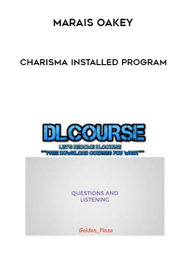 Marais Oakey Charisma Installed Program